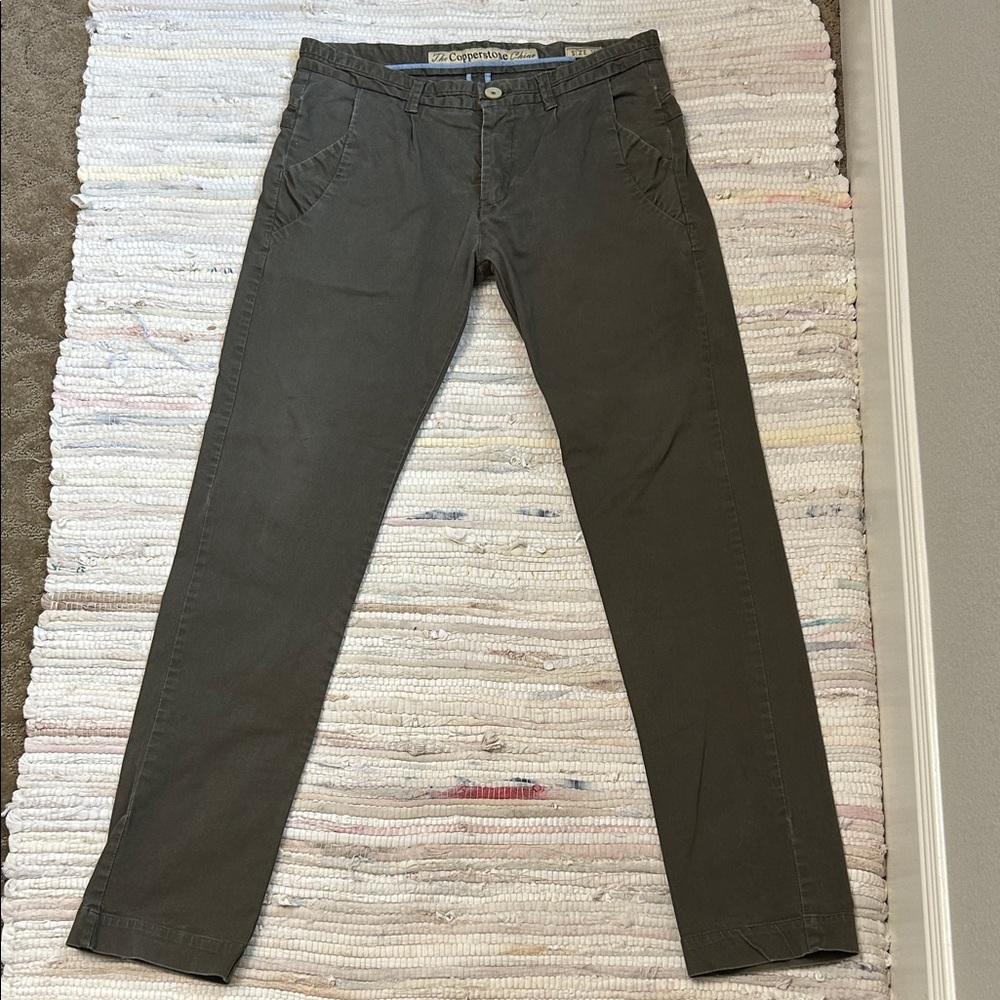 The Copperstone -Men's Olive Chinos